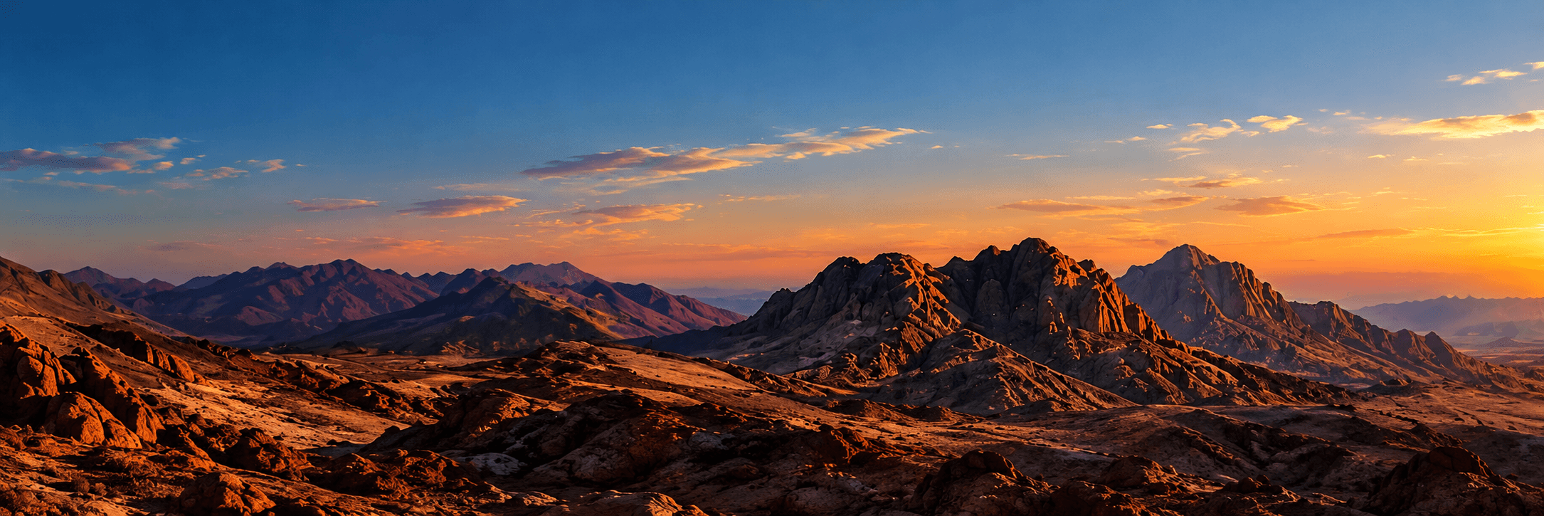 Mountainous Landscape Background